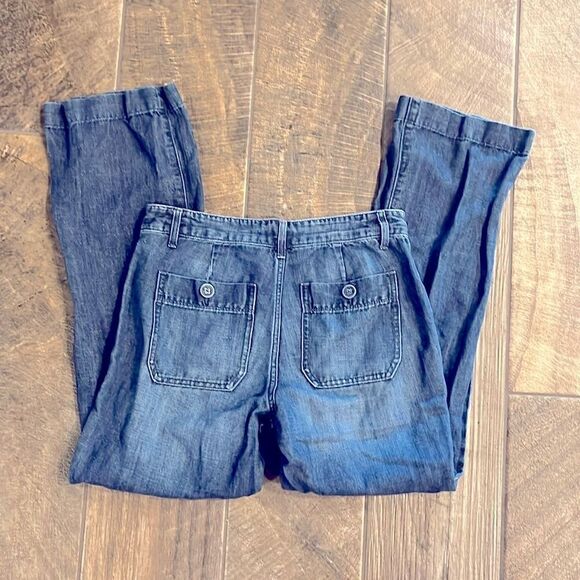 J.Crew dungaree blue Jeans - Picture 2 of 2